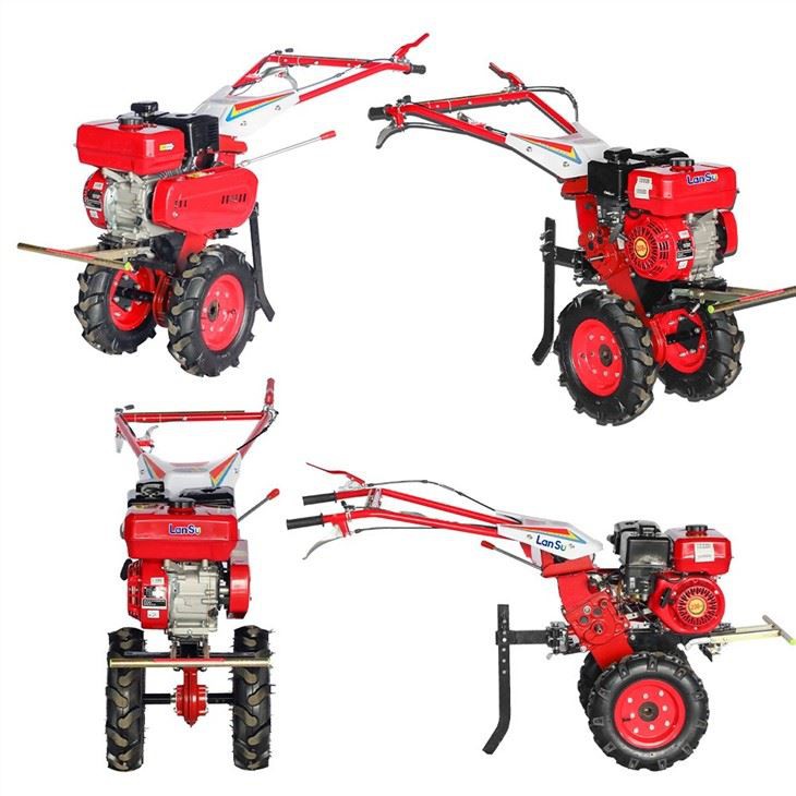 9HP bensinmotor All-Gear Drive Landbrukskraft rorkult, hage rorkult, mini rorkult